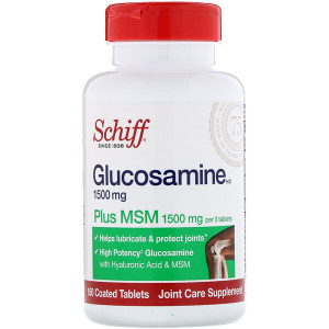 <img alt="Schiff Glucosamine Plus MSM -- 150 Coated Tablets" title="Schiff Glucosamine Plus MSM -- 150 Coated Tablets,020525110190"