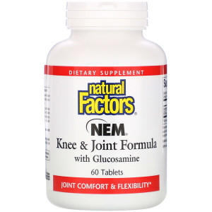 <img alt="Natural Factors, NEM Knee & Joint Formula with Glucosamine, 60 Tablets" title="Natural Factors, NEM Knee & Joint Formula with Glucosamine, 60 Tablets,068958026855"