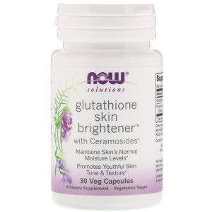 <img alt="Now Foods, Solutions, Glutathione Skin Brightener, 30 Veg Capsules" title="Now Foods, Solutions, Glutathione Skin Brightener, 30 Veg Capsules,733739033789"