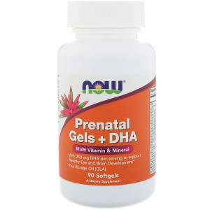 <img alt="Now Foods, Prenatal Gels + DHA, 90 Softgels" title="Now Foods, Prenatal Gels + DHA, 90 Softgels,733739038098"