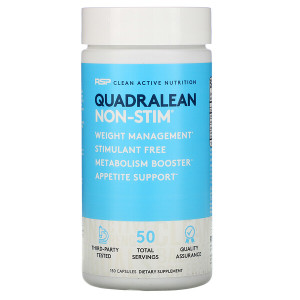 <img alt="RSP Nutrition, QuadraLean, Stimulant-Free Weight Management, 150 Capsules" title="RSP Nutrition, QuadraLean, Stimulant-Free Weight Management, 150 Capsules,854446006696"