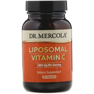 <img alt="Dr. Mercola, Liposomal Vitamin C, 1,000 mg, 60 Capsules" title="Dr. Mercola, Liposomal Vitamin C, 1,000 mg, 60 Capsules,813006014991"