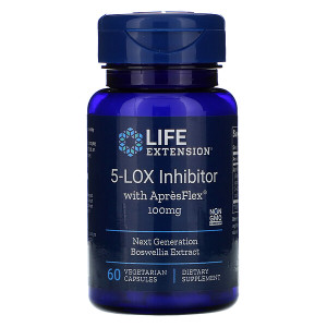 <img alt="Life Extension, 5-Lox Inhibitor with ApresFlex, 100 mg, 60 Vegetarian Capsules" title="Life Extension, 5-Lox Inhibitor with ApresFlex, 100 mg, 60 Vegetarian Capsules,737870163961"