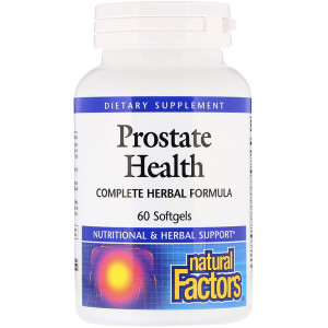 <img alt="Natural Factors, Prostate Health, Complete Herbal Formula, 60 Softgels" title="Natural Factors, Prostate Health, Complete Herbal Formula, 60 Softgels,068958035123"