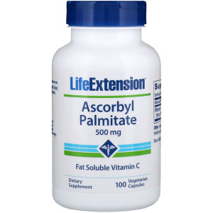 <img alt="Life Extension, Ascorbyl Palmitate, 500 mg, 100 Vegetarian Capsules" title="Life Extension, Ascorbyl Palmitate, 500 mg, 100 Vegetarian Capsules,737870153313"
