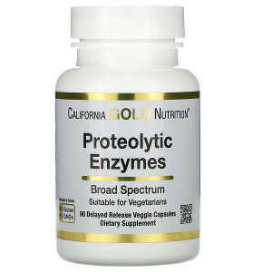 <img alt="California Gold Nutrition, Proteolytic Enzymes, Broad Spectrum, 90 Delayed Release Veggie Capsules" title="California Gold Nutrition, Proteolytic Enzymes, Broad Spectrum, 90 Delayed Release Veggie Capsules,898220011544"