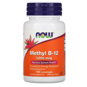 <img alt="Now Foods, Methyl B-12, 1,000 mcg, 100 Lozenges" title="Now Foods, Methyl B-12, 1,000 mcg, 100 Lozenges,733739004956"