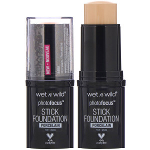 <img alt="Wet n Wild, PhotoFocus Stick Foundation, Porcelain, 0.42 oz (12 g)" title="Wet n Wild, PhotoFocus Stick Foundation, Porcelain, 0.42 oz (12 g),077802364494"