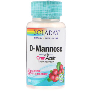 <img alt="Solaray, D-Mannose with CranActin, Urinary Tract Health, 60 VegCaps" title="Solaray, D-Mannose with CranActin, Urinary Tract Health, 60 VegCaps,076280117776"