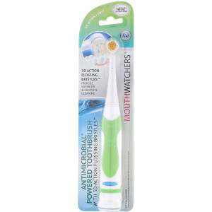 <img alt="Dr. Plotka, MouthWatchers, Antimicrobial Powered Toothbrush, Soft, Green, 1 Toothbrush" title="Dr. Plotka, MouthWatchers, Antimicrobial Powered Toothbrush, Soft, Green, 1 Toothbrush,899246002684"