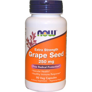 <img alt="Now Foods, Grape Seed, Extra Strength, 250 mg, 90 Veg Capsules" title="Now Foods, Grape Seed, Extra Strength, 250 mg, 90 Veg Capsules,733739032744"