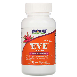 <img alt="Now Foods, Eve Capsules, Superior Womens Multi, Iron-Free, 120 Veg Capsules" title="Now Foods, Eve Capsules, Superior Womens Multi, Iron-Free, 120 Veg Capsules,733739037985"