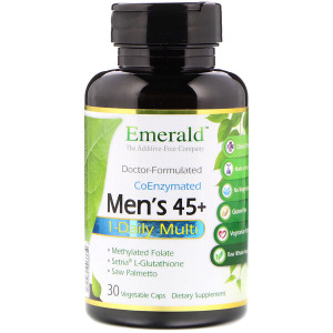 <img alt="Emerald Laboratories, Mens 45+ 1-Daily Multi Vit-A-Min, 30 Veggie Caps" title="Emerald Laboratories, Mens 45+ 1-Daily Multi Vit-A-Min, 30 Veggie Caps,743650003372"