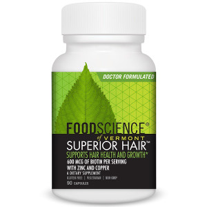 <img alt="FoodScience, Superior Hair, 90 Capsules" title="FoodScience, Superior Hair, 90 Capsules,026664372390"