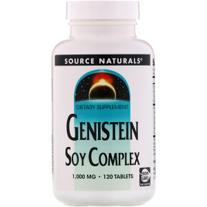 <img alt="Source Naturals, Genistein Soy Complex, 1,000 mg, 120 Tablets" title="Source Naturals, Genistein Soy Complex, 1,000 mg, 120 Tablets,021078000501"