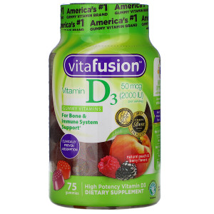 <img alt="VitaFusion, Vitamin D3, Natural Peach, Blackberry & Strawberry Flavors, 2000 IU, 75 Gummies" title="VitaFusion, Vitamin D3, Natural Peach, Blackberry & Strawberry Flavors, 2000 IU, 75 Gummies,027917021331"