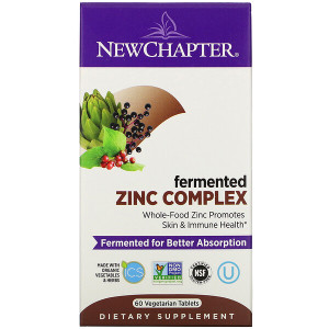 <img alt="New Chapter, Zinc Food Complex, 60 Tablets" title="New Chapter, Zinc Food Complex, 60 Tablets,727783006455"