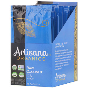 Artisana, Organics, Raw Coconut Oil, Virgin, 10 Packets, 1.06 fl oz (30.05 ml) Each