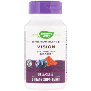 <img alt="Natures Way, Vision, Premium Blend, 60 Capsules" title="Natures Way, Vision, Premium Blend, 60 Capsules,033674793305"