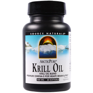 <img alt="Source Naturals, ArcticPure, Krill Oil, 500 mg, 60 Softgels" title="Source Naturals, ArcticPure, Krill Oil, 500 mg, 60 Softgels,021078021650"
