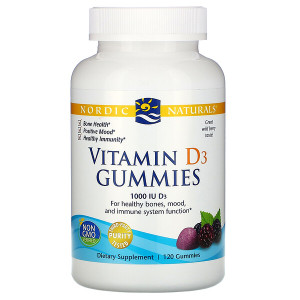 <img alt="Nordic Naturals, Vitamin D3 Gummies, Wild Berry, 1000 IU, 120 Gummies" title="Nordic Naturals, Vitamin D3 Gummies, Wild Berry, 1000 IU, 120 Gummies,768990311413"
