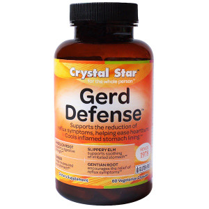 <img alt="Crystal Star, GERD Defense, 60 Veggie Caps" title="Crystal Star, GERD Defense, 60 Veggie Caps,747889024009"