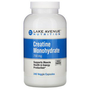 <img alt="Lake Avenue Nutrition, Creatine Monohydrate , 750 mg, 240 Veggie Capsules" title="Lake Avenue Nutrition, Creatine Monohydrate , 750 mg, 240 Veggie Capsules,898220015115"