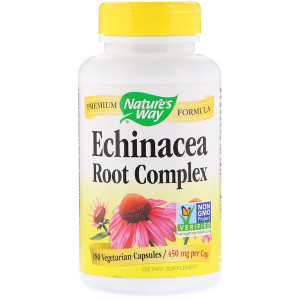 <img alt="Natures Way, Echinacea Root Complex, 450 mg, 180 Vegetarian Capsules" title="Natures Way, Echinacea Root Complex, 450 mg, 180 Vegetarian Capsules,033674122082"