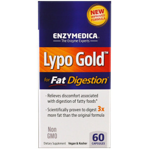 <img alt="Enzymedica, Lypo Gold, For Fat Digestion, 60 Capsules" title="Enzymedica, Lypo Gold, For Fat Digestion, 60 Capsules,670480981306"