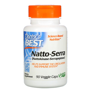 <img alt="Doctors Best, Natto-Serra, 90 Veggie Caps" title="Doctors Best, Natto-Serra, 90 Veggie Caps,753950002944"