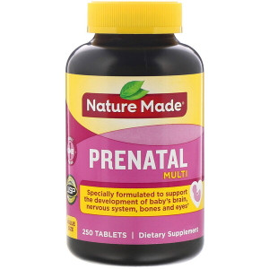 <img alt="Nature Made, Prenatal Multi, 250 Tablets" title="Nature Made, Prenatal Multi, 250 Tablets,031604014353"