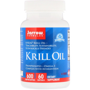 <img alt="Jarrow Formulas, Krill Oil, 60 Softgels" title="Jarrow Formulas, Krill Oil, 60 Softgels,790011160274"