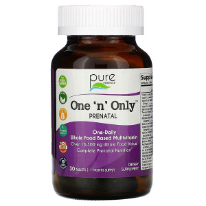 <img alt="Pure Essence Labs One 'n' Only PreNatal Multiple -- 30 Tablets" title="Pure Essence Labs One 'n' Only PreNatal Multiple -- 30 Tablets,659670018039"