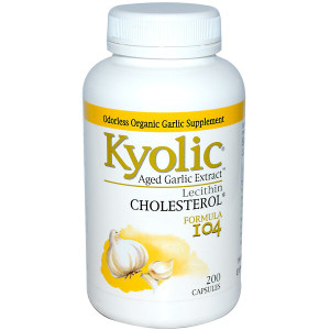 <img alt="Kyolic, Aged Garlic Extract with Lecithin, 200 Capsules" title="Kyolic, Aged Garlic Extract with Lecithin, 200 Capsules,023542104425"
