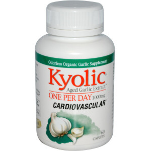 <img alt="Kyolic, Aged Garlic Extract, One Per Day, Cardiovascular, 1000 mg, 60 Caplets" title="Kyolic, Aged Garlic Extract, One Per Day, Cardiovascular, 1000 mg, 60 Caplets,023542250665"