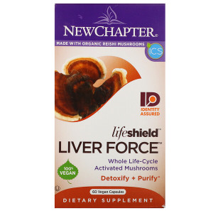 New Chapter, Lifeshield Liver Force, 60 Capsules