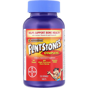 <img alt="Flintstones, Complete, Childrens Multivitamin Supplement, 150 Chewable Tablets" title="Flintstones, Complete, Childrens Multivitamin Supplement, 150 Chewable Tablets,016500097136"