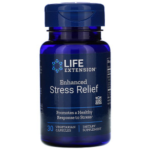 <img alt="Life Extension, Enhanced Stress Relief, 30 Vegetarian Capsules" title="Life Extension, Enhanced Stress Relief, 30 Vegetarian Capsules,737870987031"