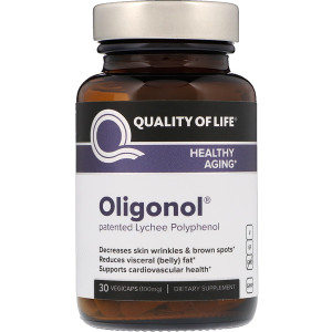 <img alt="Quality of Life Labs, Oligonol, 100 mg, 30 VegiCaps" title="Quality of Life Labs, Oligonol, 100 mg, 30 VegiCaps,812259003035"