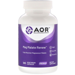 <img alt="Advanced Orthomolecular Research AOR, Mag Malate Renew, 120 Vegetarian Capsules" title="Advanced Orthomolecular Research AOR, Mag Malate Renew, 120 Vegetarian Capsules,624917082111"