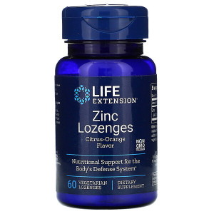<img alt="Life Extension, Zinc Lozenges, Natural Citrus-Orange Flavor, 60 Vegetarian Lozenges" title="Life Extension, Zinc Lozenges, Natural Citrus-Orange Flavor, 60 Vegetarian Lozenges,737870156161"