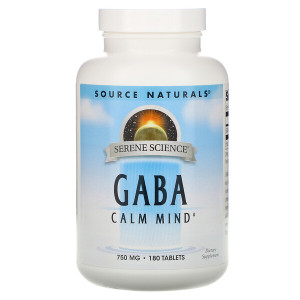 <img alt="Source Naturals, GABA, 750 mg, 180 Tablets" title="Source Naturals, GABA, 750 mg, 180 Tablets,021078002680"