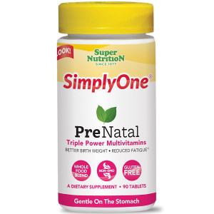 <img alt="Super Nutrition, SimplyOne, PreNatal, Triple Power Multivitamins, 90 Tablets" title="Super Nutrition, SimplyOne, PreNatal, Triple Power Multivitamins, 90 Tablets,033739001598"