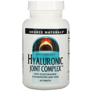 <img alt="Source Naturals, Hyaluronic Joint Complex, 60 Tablets" title="Source Naturals, Hyaluronic Joint Complex, 60 Tablets,021078018933"