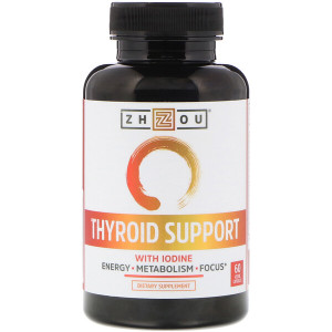 <img alt="Zhou Nutrition, Thyroid Support with Iodine, 60 Veggie Capsules" title="Zhou Nutrition, Thyroid Support with Iodine, 60 Veggie Capsules,859805006355"