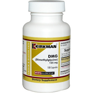 <img alt="Kirkman Labs, DMG (Dimethylglycine), 125 mg, 100 Capsules" title="Kirkman Labs, DMG (Dimethylglycine), 125 mg, 100 Capsules,812325020072"