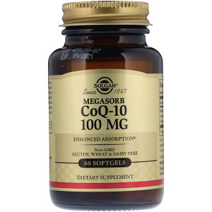 <img alt="Solgar, Megasorb CoQ-10, 100 mg, 60 Softgels" title="Solgar, Megasorb CoQ-10, 100 mg, 60 Softgels,033984009523"