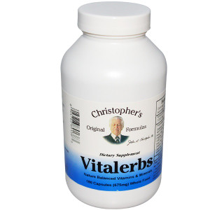 <img alt="Christophers Original Formulas, Vitalerbs, 675 mg, 180 Capsules" title="Christophers Original Formulas, Vitalerbs, 675 mg, 180 Capsules,084783891383"