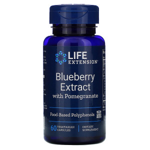 <img alt="Life Extension, Blueberry Extract with Pomegranate, 60 Vegetarian Capsules" title="Life Extension, Blueberry Extract with Pomegranate, 60 Vegetarian Capsules,737870143864"