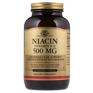 <img alt="Solgar, Vitamin B3 (Niacin), 500 mg, 250 Vegetable Capsules" title="Solgar, Vitamin B3 (Niacin), 500 mg, 250 Vegetable Capsules,033984018525"